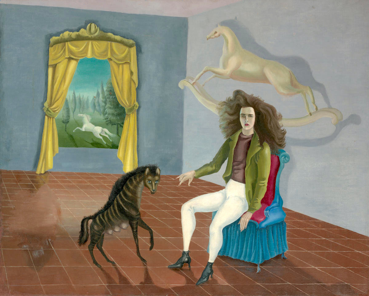 «Autorretrato Interiores», Leonora Carrington (1938)